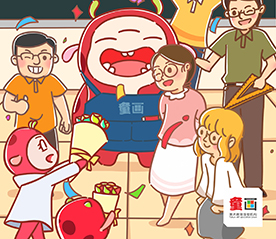 童畫(huà)第20個(gè)教師節(jié) ▏因?yàn)闊釔?ài)，所以閃光
